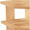 image:image3Tier Bamboo Corner Shelf for Kitchen or Bathroom Cabinet Countertop Cupboard Storage and Organizer Natural Wood Space Saving Rack by Lavish Home