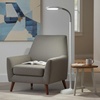 image:imageAdjustable Floor Lamp  Full Spectrum Natural Sunlight Lamp with Bendable Neck  Reading Crafting Esthetician Floor Light by Lavish Home Beige