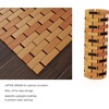 image:imageBath Mat Natural Wooden NonSlip Roll Up Lattice Design Mat for Indoor or Outdoor Bathtub Shower Sauna Hot Tub by Lavish Home