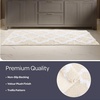 image:imageBathroom Rug  24 x 60 Inch Long Non Slip Bath Mat with Trellis Pattern  Extra Soft Absorbent Cotton Bath Mat  Machine Washable Bathroom Rugs Runner for Shower Tub or Vanity by Lavish Home BrownBone
