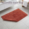 image:imageBathroom Rugs  2  Piece Cotton Bathroom Mat Set  Machine Washable Bath Mats for Washroom Kitchen or Laundry Room by Lavish Home BrickBrick