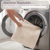 image:imageBathroom Rugs  2  Piece Cotton Bathroom Mat Set  Machine Washable Bath Mats for Washroom Kitchen or Laundry Room by Lavish Home BrickIvory
