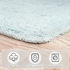 image:imageBathroom Rugs  2  Piece Cotton Bathroom Mat Set  Machine Washable Bath Mats for Washroom Kitchen or Laundry Room by Lavish Home BrickSeafoam