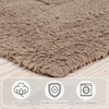 image:imageBathroom Rugs  2  Piece Cotton Bathroom Mat Set  Machine Washable Bath Mats for Washroom Kitchen or Laundry Room by Lavish Home BrickTaupe