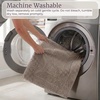 image:imageBathroom Rugs  2  Piece Cotton Bathroom Mat Set  Machine Washable Bath Mats for Washroom Kitchen or Laundry Room by Lavish Home BrickTaupe