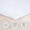 image:imageBathroom Rugs  2  Piece Cotton Bathroom Mat Set  Machine Washable Bath Mats for Washroom Kitchen or Laundry Room by Lavish Home BrickWhite