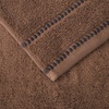 image:imageBedford Home Quick Dry 100 Cotton Zero Twist Towel Set Hotel amp Spa Quality Soft Lightweight Highly Absorbent Towels and Washcloths for Bathroom Shower Ideal for Everyday Use  6 Piece SilverChocolate