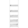 image:imageBookshelf  5Tier Ladder Shelf with Leaning Look  Bookcase for Home Decor and Office Storage  Freestanding Book Shelves by Lavish Home WhiteWhite