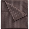 image:imageBrushed Microfiber Sheet Set 3 Piece Embossed Checkered Bed Linens Deep Pocket Fitted amp Flat Sheets Plus A Pillowcase by Lavish Home Twin BlueBrown