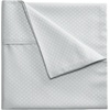 image:imageBrushed Microfiber Sheet Set 3 Piece Embossed Checkered Bed Linens Deep Pocket Fitted amp Flat Sheets Plus A Pillowcase by Lavish Home Twin BluePlatinum
