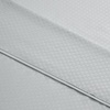 image:imageBrushed Microfiber Sheet Set 3 Piece Embossed Checkered Bed Linens Deep Pocket Fitted amp Flat Sheets Plus A Pillowcase by Lavish Home Twin BluePlatinum