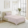 image:imageBrushed Microfiber Sheet Set3 Piece Bed LinensFitted amp Flat Sheets Plus PillowcaseWrinkle Stain amp Fade Resistant by Lavish Home Twin XL Beige