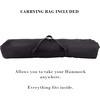 image:imageDouble Brazilian Hammock with Stand Included  Woven Cotton 2Person Outdoor Swing with Frame for Camping Backyard or Patio by Pure Garden