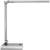 image:imageLED Desk Lamp  Contemporary Reading Light with 36 LEDs and 2 Rigid Adjustable Arms for Home Office Bedside or Dorm Room  by Lavish Home WhiteSilver