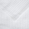 image:imageLavish Home 10PC Bathroom Towels Set  525GSM 100 Cotton Bathroom Essentials with 2 Bath Towels 2 Hand Cloths 4 Wash Cloths and 2 Fingertip Fabric for Shower Gym Spa and Dorm NavyWhite