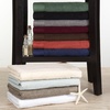 image:imageLavish Home 10PC Bathroom Towels Set  525GSM 100 Cotton Bathroom Essentials with 2 Bath Towels 2 Hand Cloths 4 Wash Cloths and 2 Fingertip Fabric for Shower Gym Spa and Dorm NavySilver