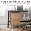 image:imageLavish Home 2 Drawer File Cabinet Natural 1575 x 20 x 2425
