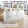 image:imageLavish Home 2 Drawer File Cabinet Printer Stand White 305x1575x255