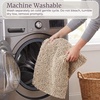 image:imageLavish Home 2 Piece Memory Foam Shag Bath Mat  Ivory
