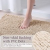 image:imageLavish Home 2 Piece Memory Foam Shag Bath Mat  Ivory