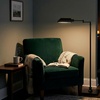 image:imageLavish Home Adjustable Floor Lamp for Bedroom and Living Room Decor  Pharmacy Floor Lamp with Adjustable Heights 360 Degree Swing Arm and Stable Base  Task Light for Reading and Crafts BlackBlack