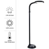 image:imageLavish Home Adjustable LED Floor Lamp with Bendable Neck  Full Spectrum Natural Sunlight LED Lamp for Bedroom and Living Room  Reading Craft and Esthetician Light Black