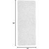 image:imageLavish Home Bath Mat White 58 x 24