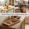 image:imageLavish Home Bathroom Decor Set Natural 5PieceSet