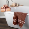 image:imageLavish Home Bathroom Towels Set Bathroom Accessories Beige Set of 6Beige