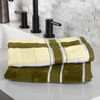 image:imageLavish Home Bathroom Towels Set Bathroom Accessories Beige Set of 6Green