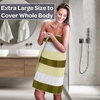 image:imageLavish Home Bathroom Towels Set Bathroom Accessories Beige Set of 6Green