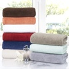 image:imageLavish Home Bathroom Towels Set Bathroom Essentials Brick Red Set of 6White