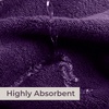 image:imageLavish Home Bathroom Towels Set Bathroom Essentials Eggplant Set of 8Eggplant
