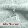 image:imageLavish Home Bathroom Towels Set Bathroom Essentials Eggplant Set of 8Seafoam