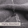 image:imageLavish Home Bathroom Towels Set Bathroom Essentials Eggplant Set of 8Silver