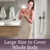 image:imageLavish Home Bathroom Towels Set Bathroom Essentials Eggplant Set of 8Taupe