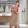 image:imageLavish Home Bathroom Towels Set Taupe Set of 6