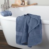 image:imageLavish Home Bathroom Towels Set Taupe Set of 6Blue