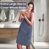 image:imageLavish Home Bathroom Towels Set Taupe Set of 6Blue