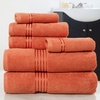 image:imageLavish Home Bathroom Towels Set Taupe Set of 6Brick