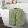 image:imageLavish Home Bathroom Towels Set Taupe Set of 6Green