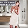 image:imageLavish Home Bathroom Towels Set Taupe Set of 6Ivory