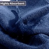 image:imageLavish Home Bathroom Towels Set Taupe Set of 6Navy