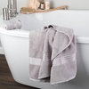 image:imageLavish Home Bathroom Towels Set Taupe Set of 6Silver
