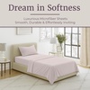 image:imageLavish Home Brushed Microfiber Sheet Set Twin Extra Long WhiteBeige