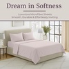 image:imageLavish Home Brushed Microfiber Sheet Set Twin Extra Long WhiteBeige