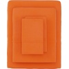 image:imageLavish Home Brushed Microfiber Sheet Set Twin Extra Long WhiteOrange