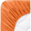 image:imageLavish Home Brushed Microfiber Sheet Set Twin Extra Long WhiteOrange