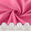 image:imageLavish Home Brushed Microfiber Sheet Set Twin Extra Long WhitePink