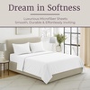 image:imageLavish Home Brushed Microfiber Sheet Set Twin Extra Long WhiteWhite